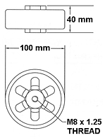SPHT 100 mm Diameter Power Disk Ceramic Capacitors - 2